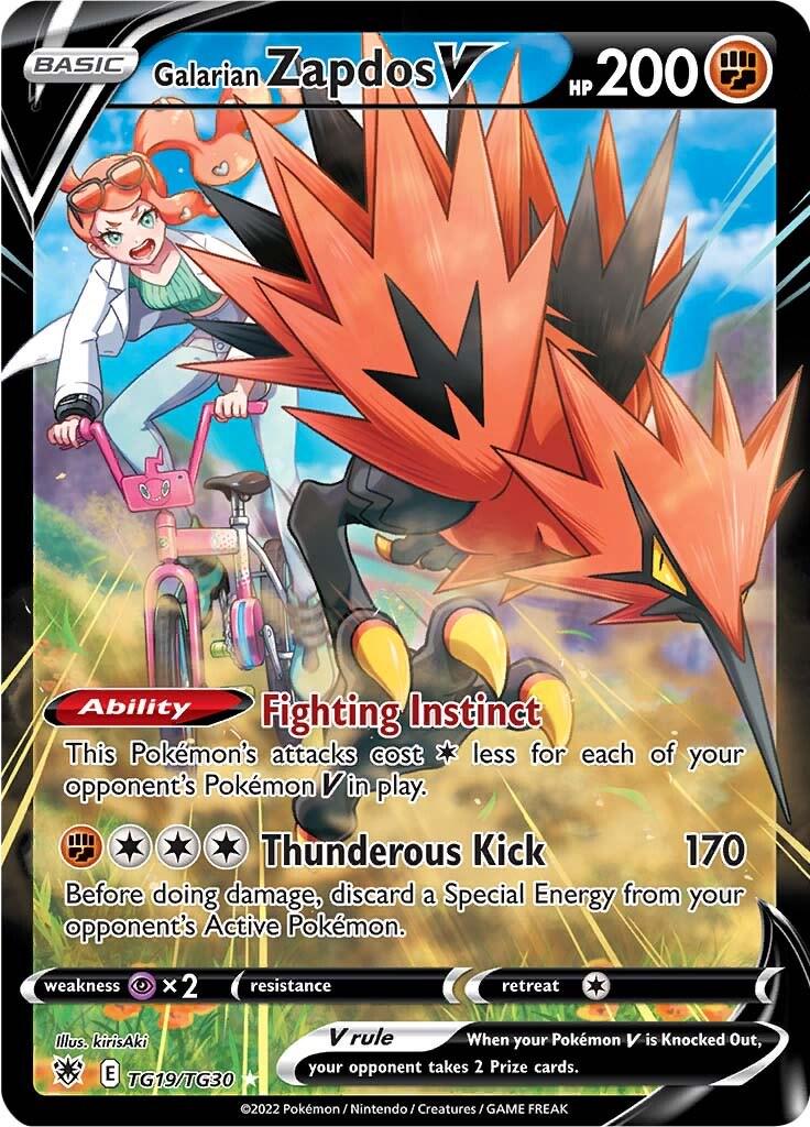 Galarian Zapdos V #TG19