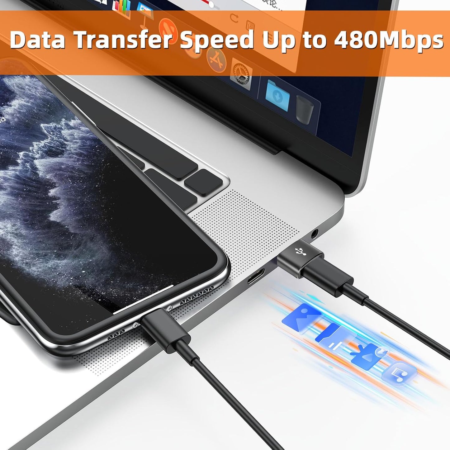 USB to USB C Adapter (single)