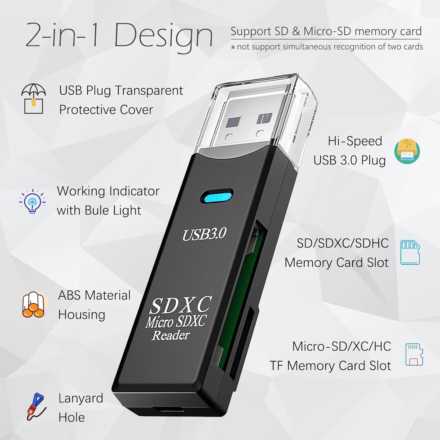 USB3.0 Micro SD Card Reader