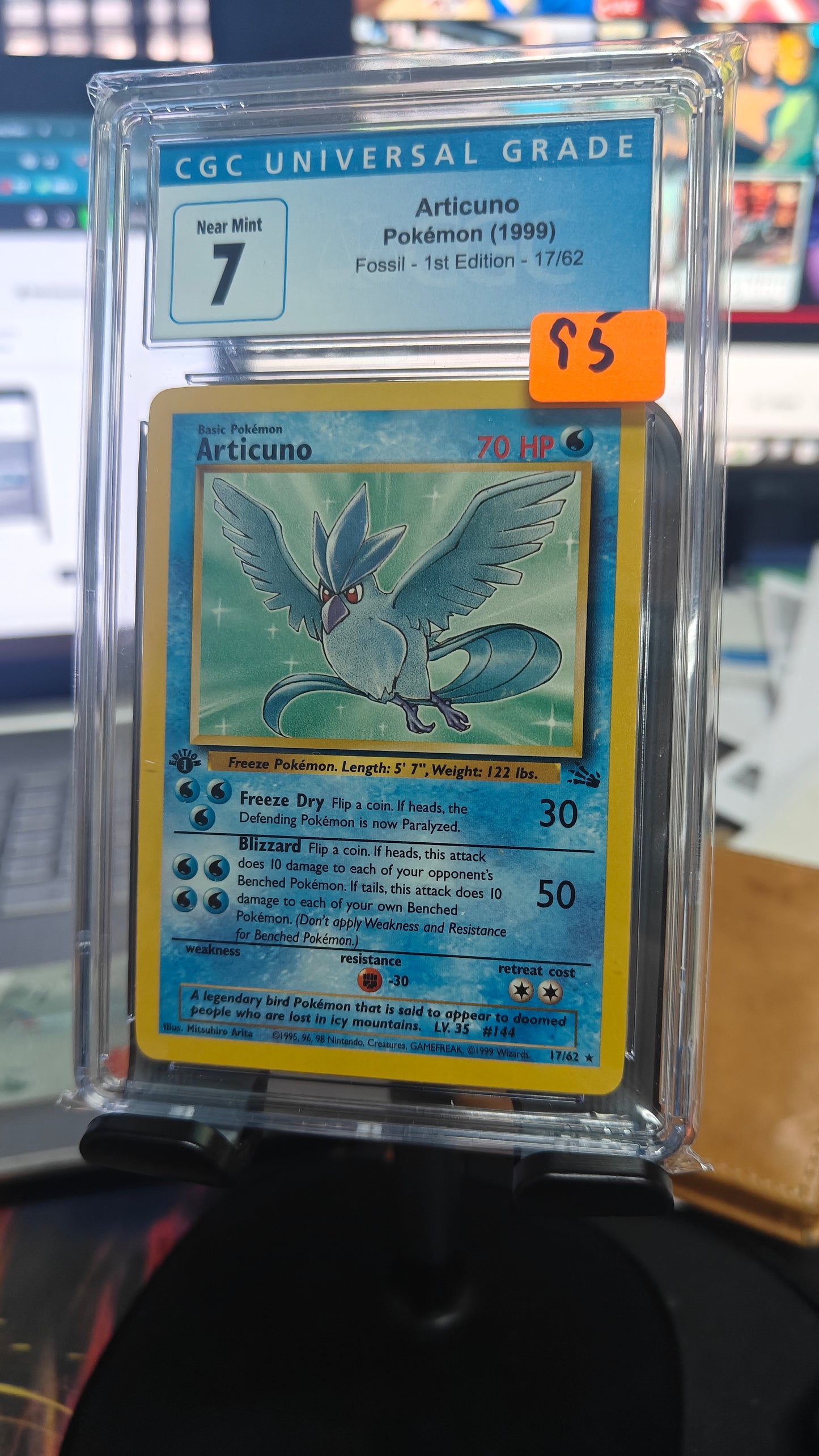 Articuno 1st Ed - CGC 7