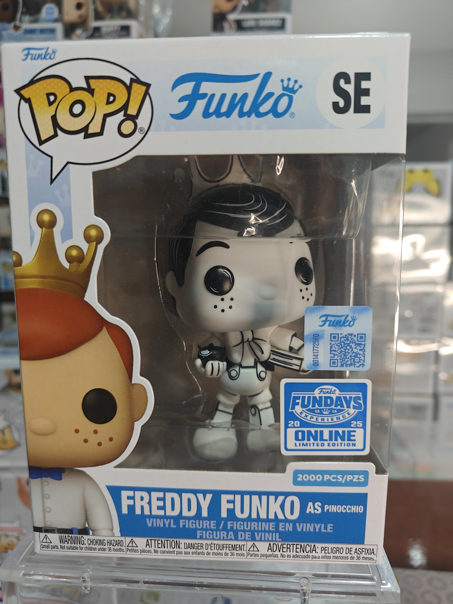 Freddy Funko as Pinocchio 2000pcs Fundays 2025