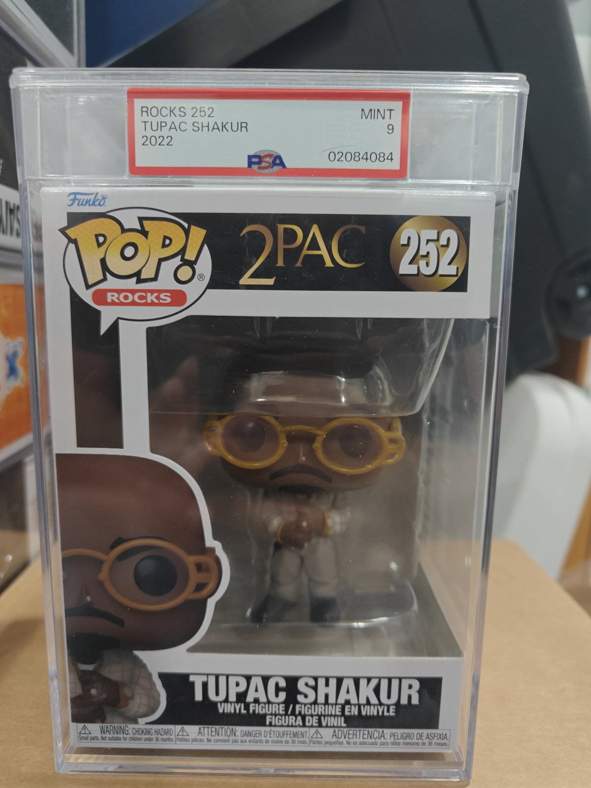 Tupac Shakur 252 PSA 9