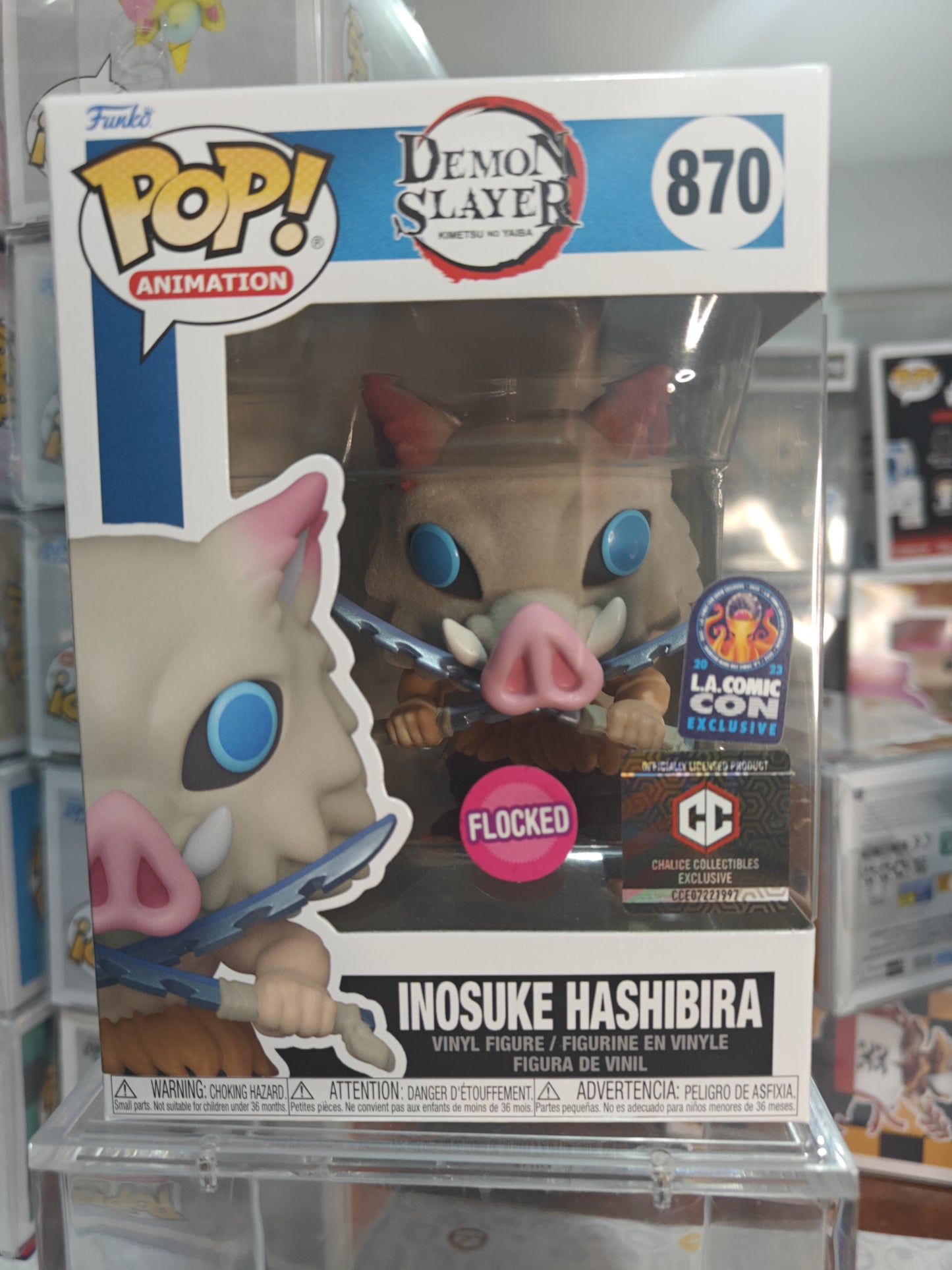Inosuke Hashibira Flocked 870