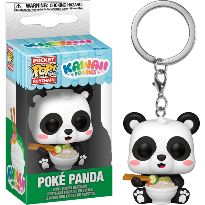Poke Panda Funko Keychain
