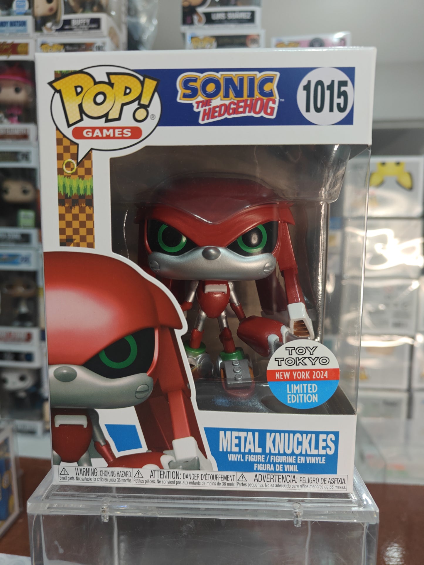 Metal Knuckles Toy Tokyo Sticker 1015