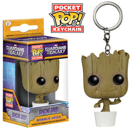 GOTG Baby Groot Dancing Funko Keychain
