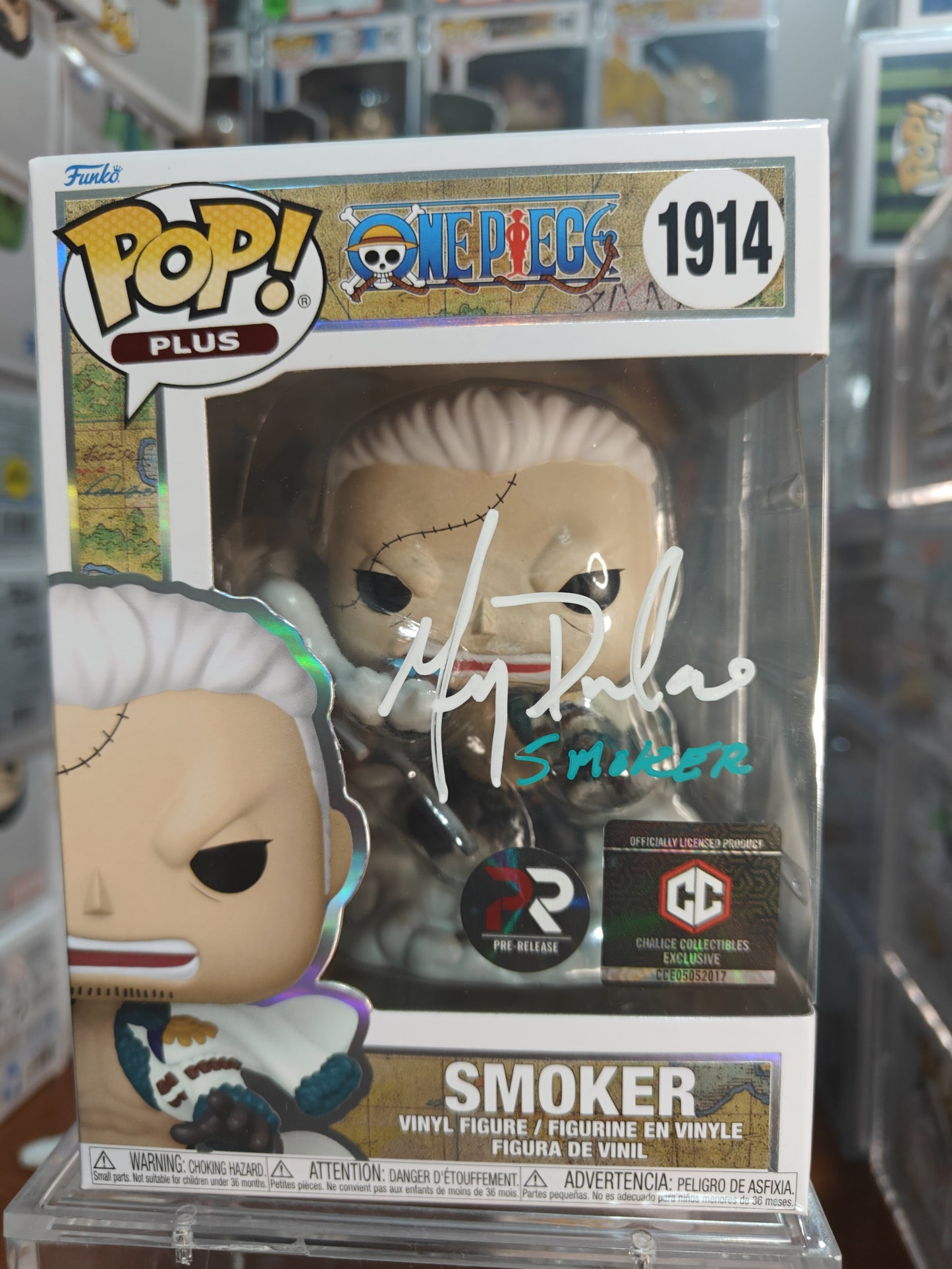 Smoker 1914 Signed by Greg Dulcie