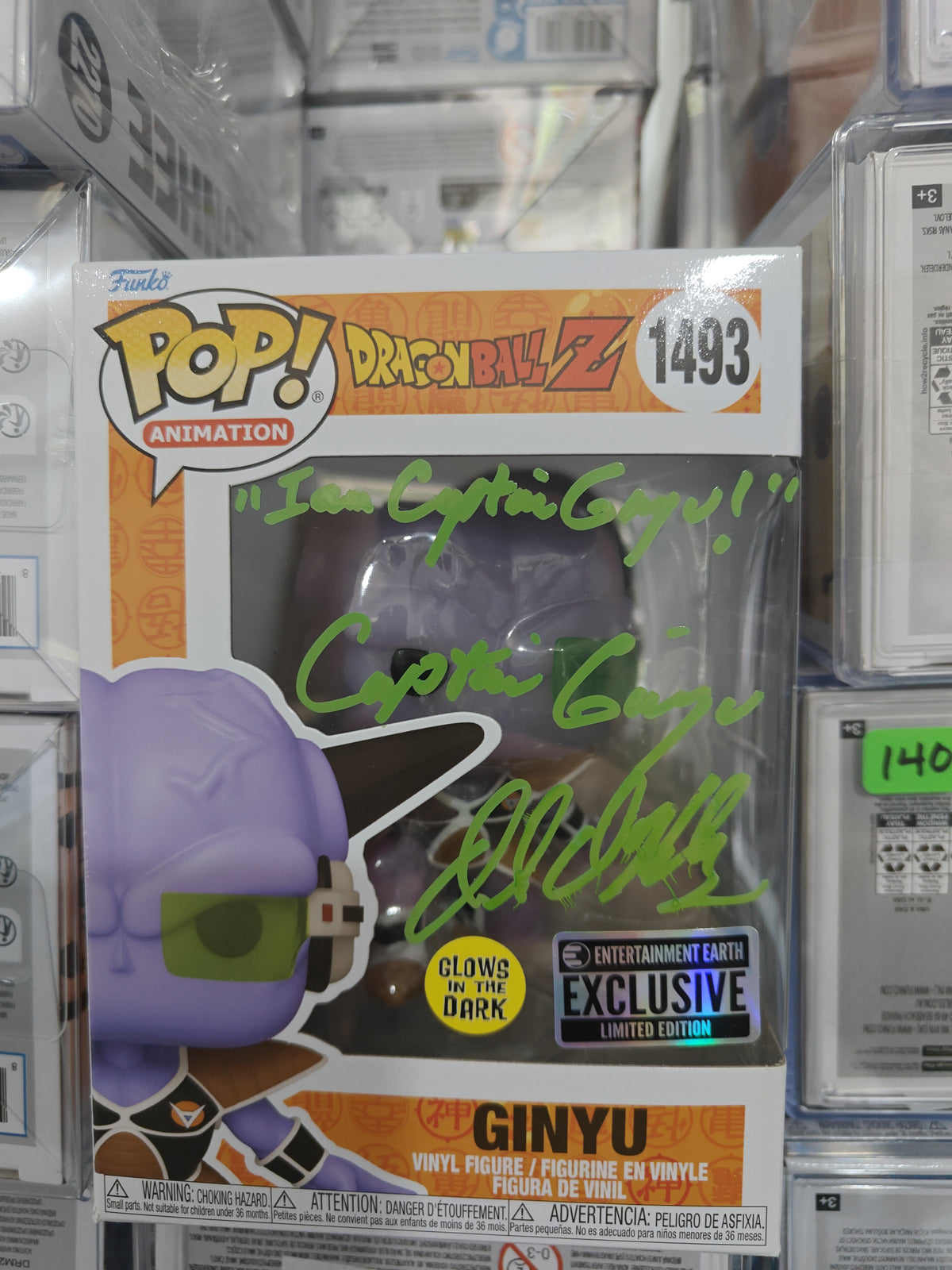 Ginyu 1493 signed by Dale D. Kelly