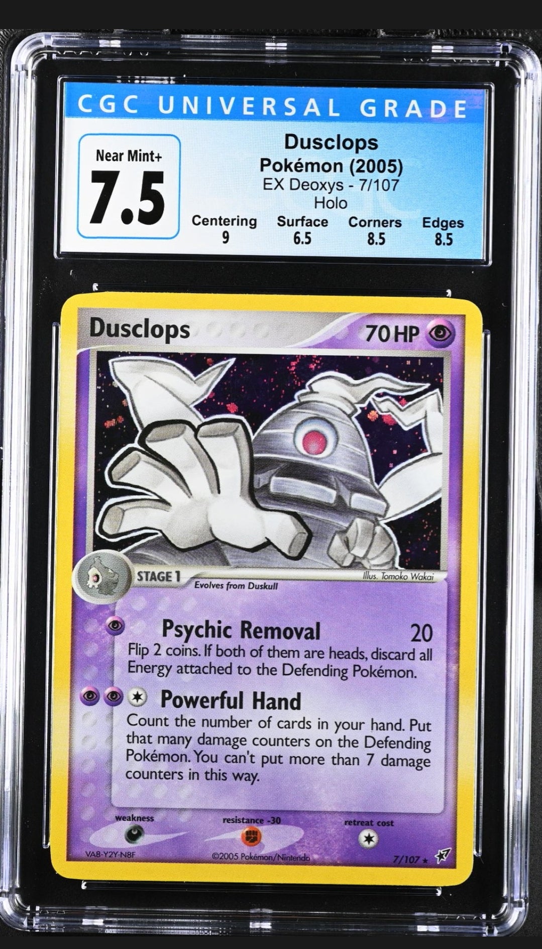 Dusclops Holo - CGC 7.5