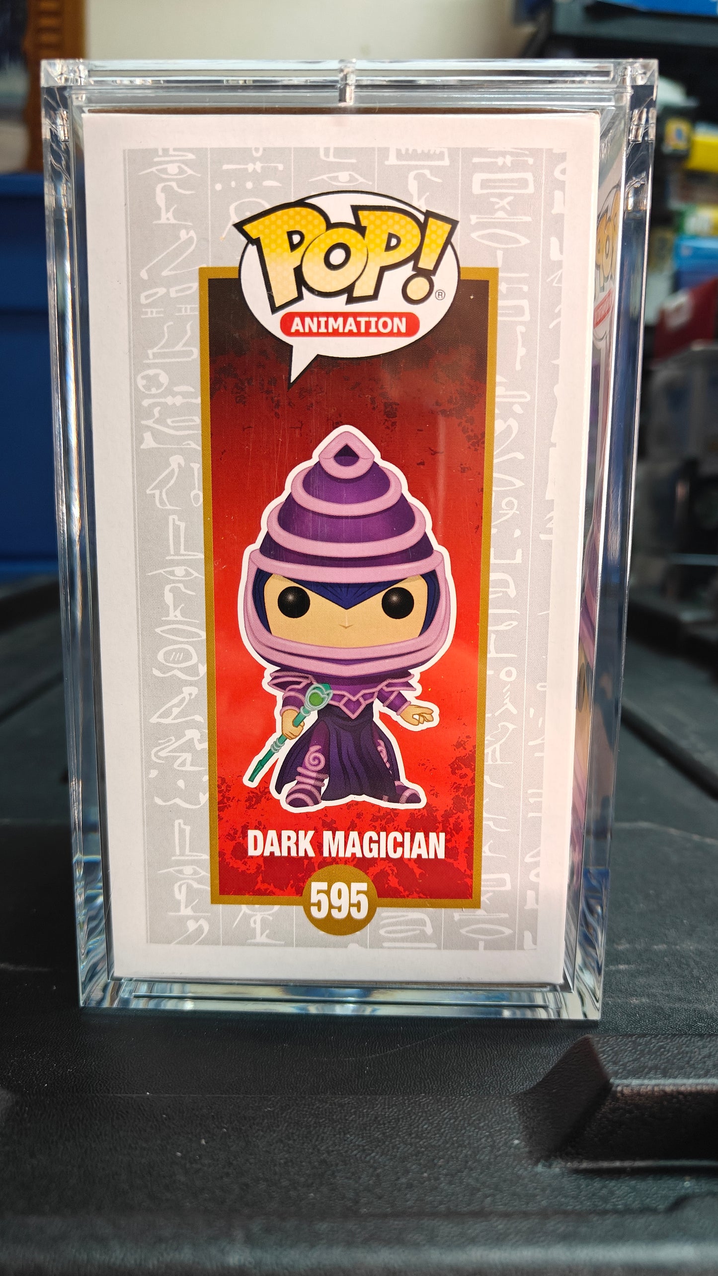 Dark Magician 595 Auto by Dan Green (Yugi)