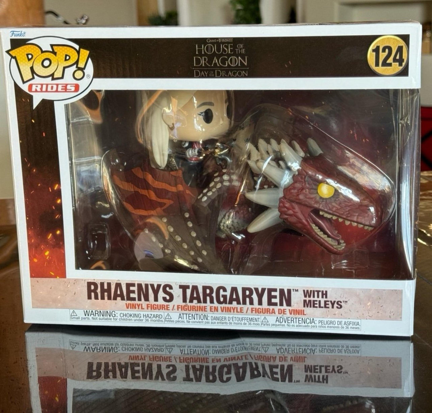 Rhaenys Targaryen with Meleys