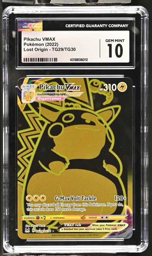 Pikachu VMAX - CGC 10