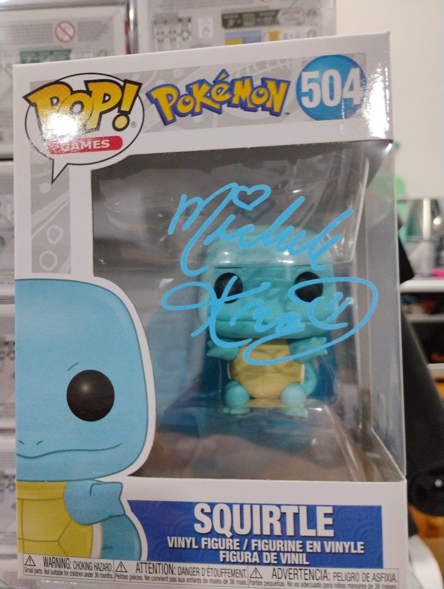 Squirtle 504 Signed by Michele Knotz