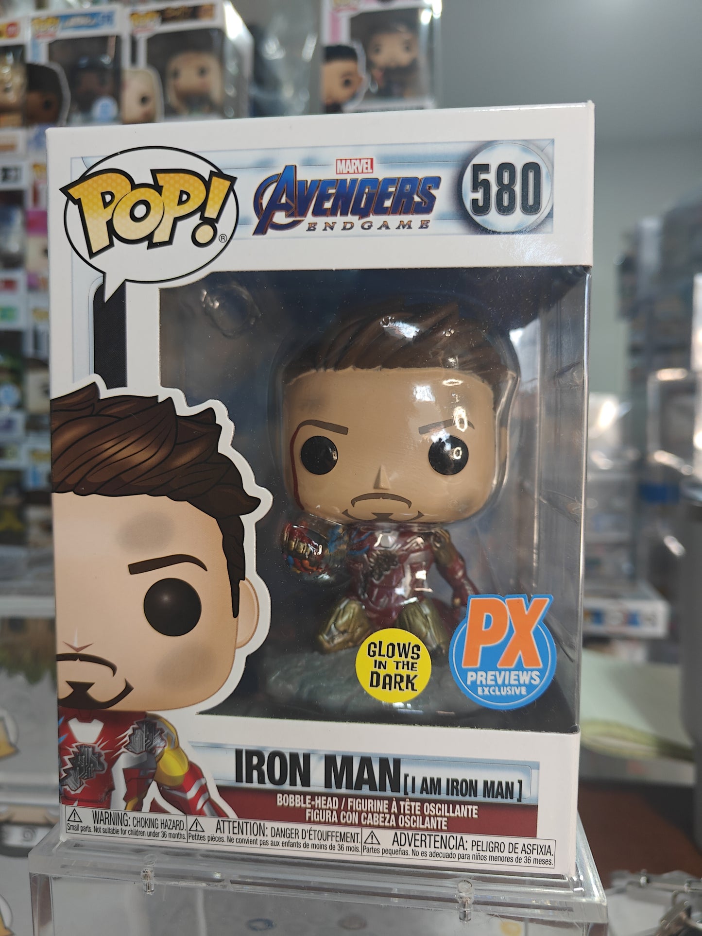 Iron Man (I am Iron Man) GITD 580