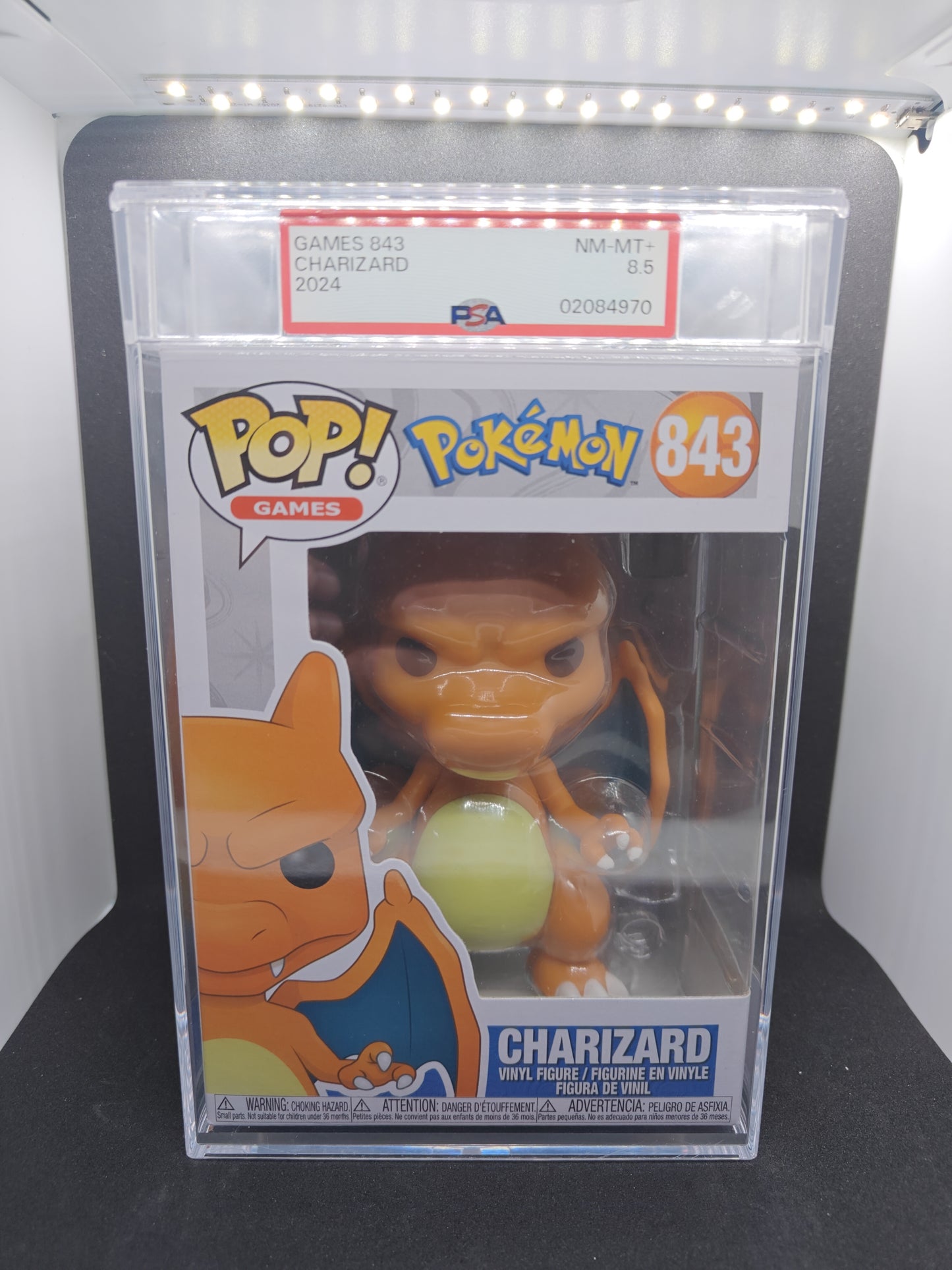 Charizard - 843 PSA 8.5