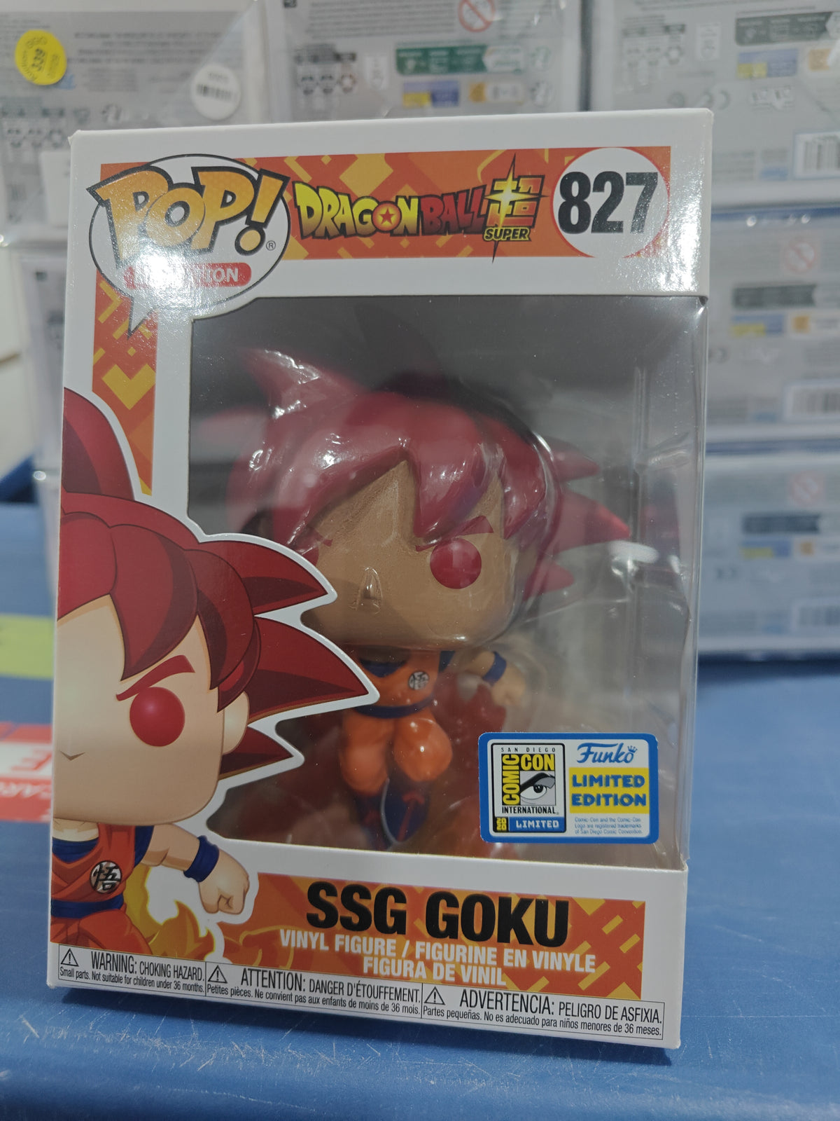 SSG Goku 827 2020 Comicon Sticker