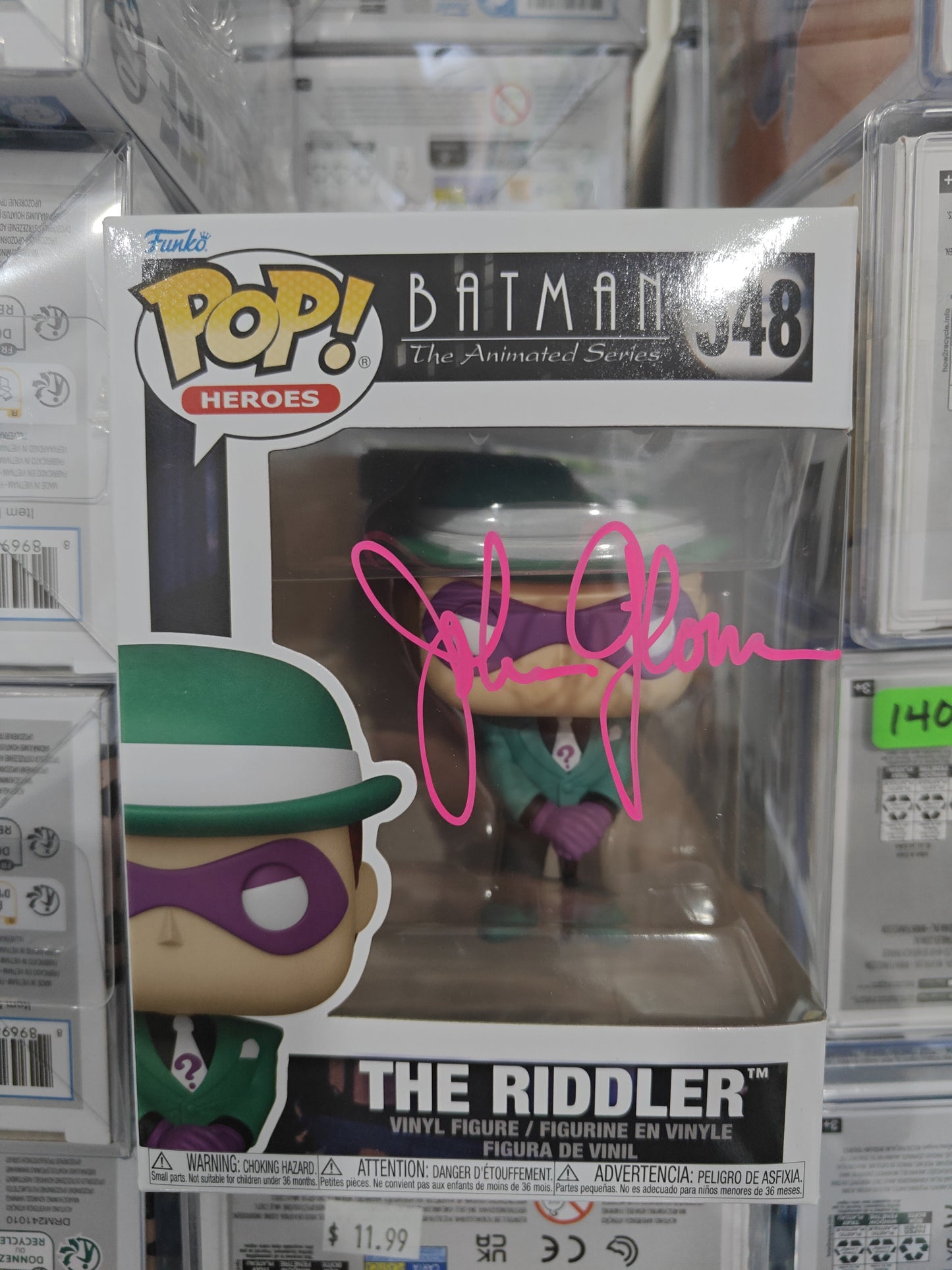 The Riddler 548 signed by John Glover