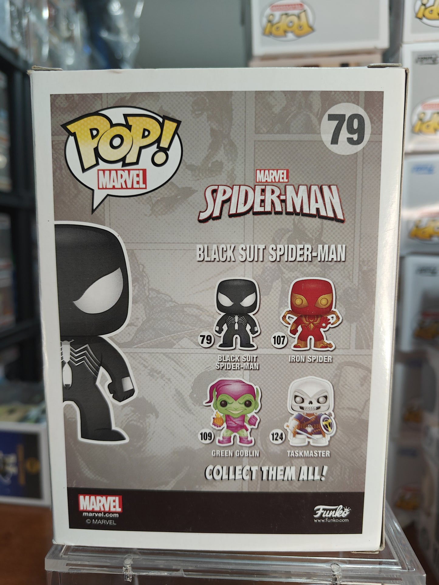 Black Suit Spider-Man GITD 79