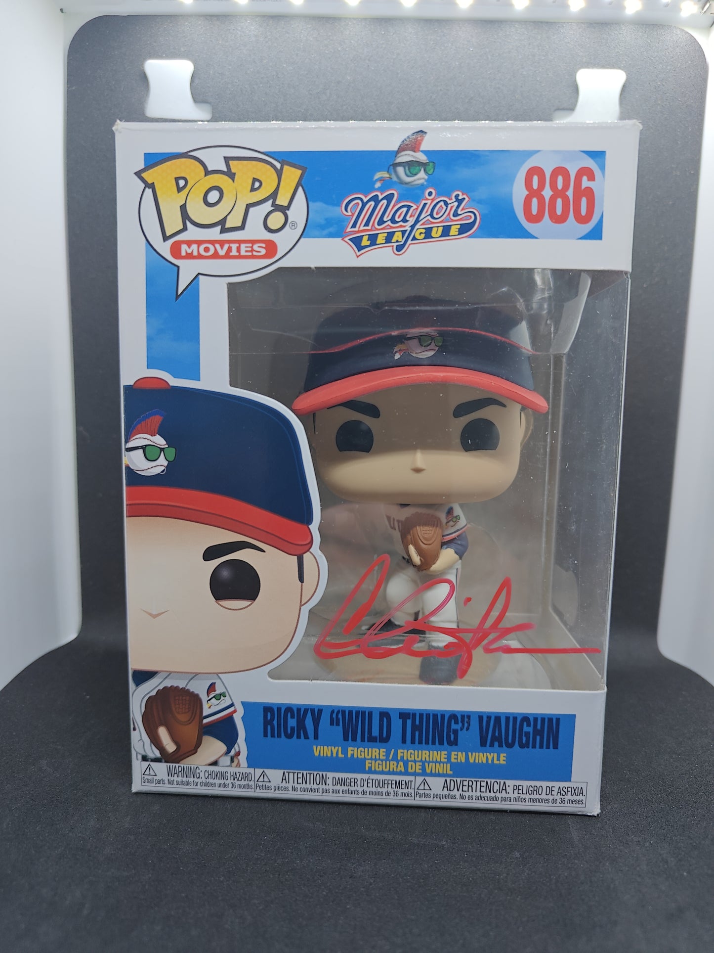 Ricky "Wild Thing" Vaughn - 886 (Auto)