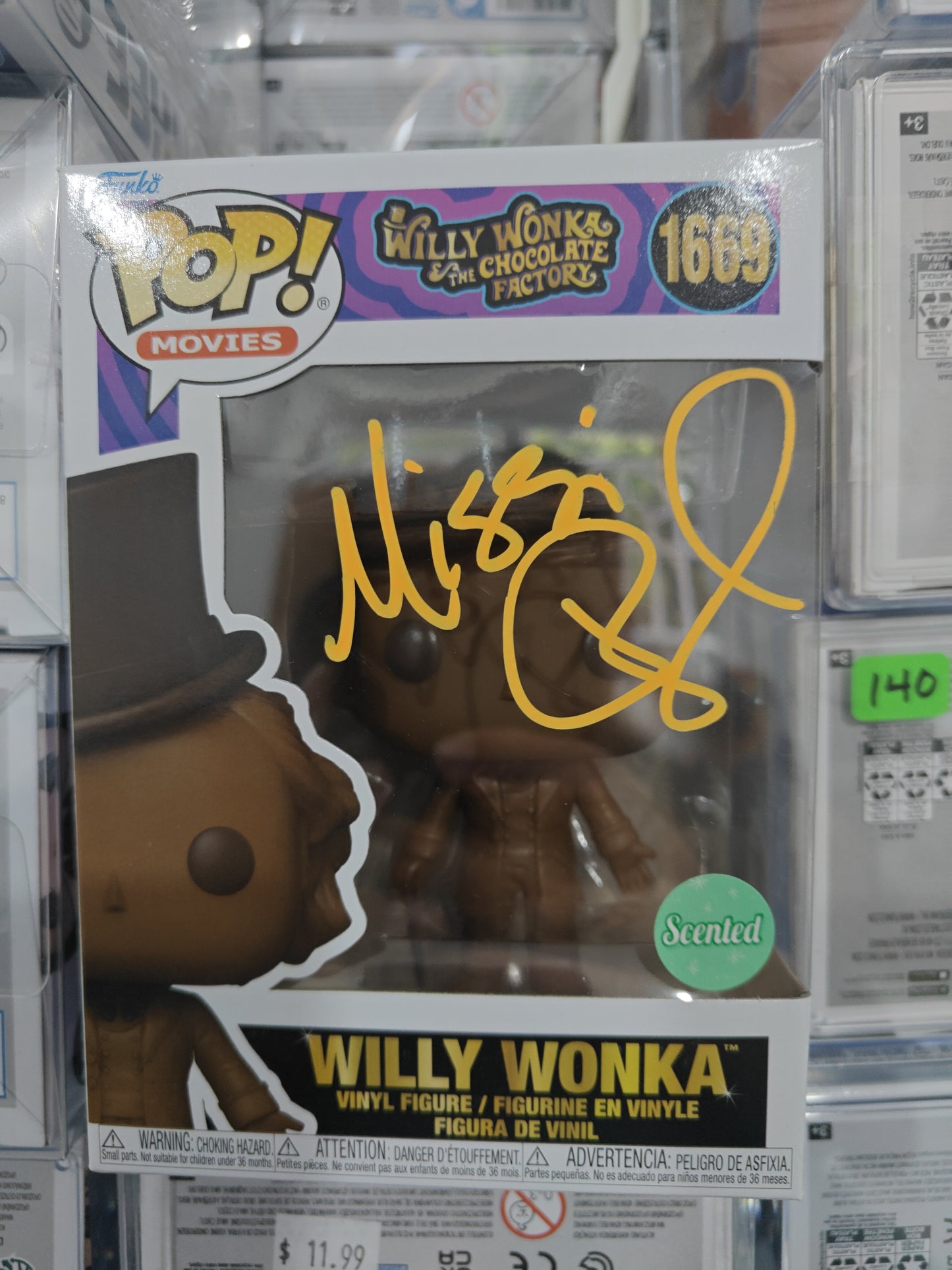 Willy Wonka 1669 signed by Missi Pyle