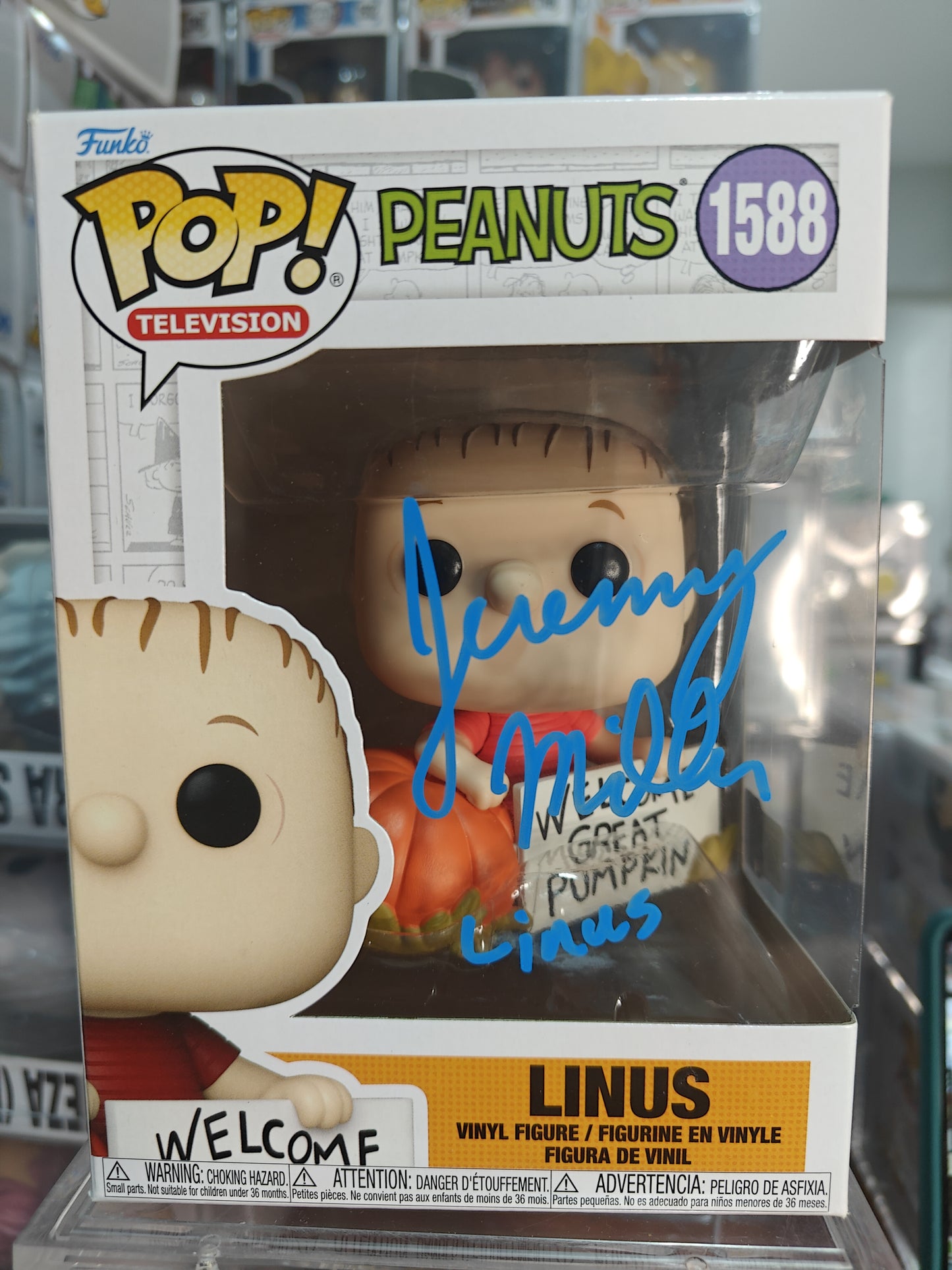 Linus 1588 signed by Jeremy Miller