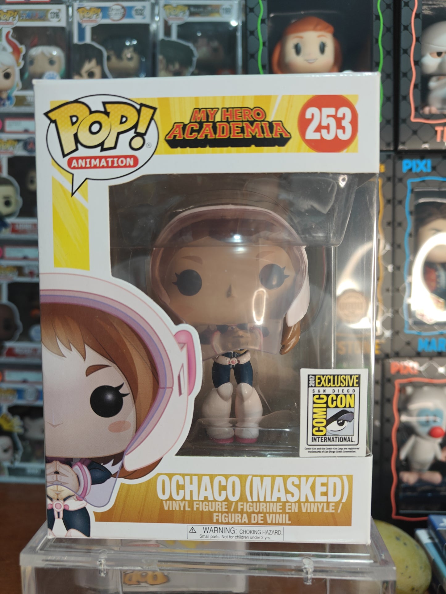 Ochaco (Masked) 2017 SDCC Con Sticker 253