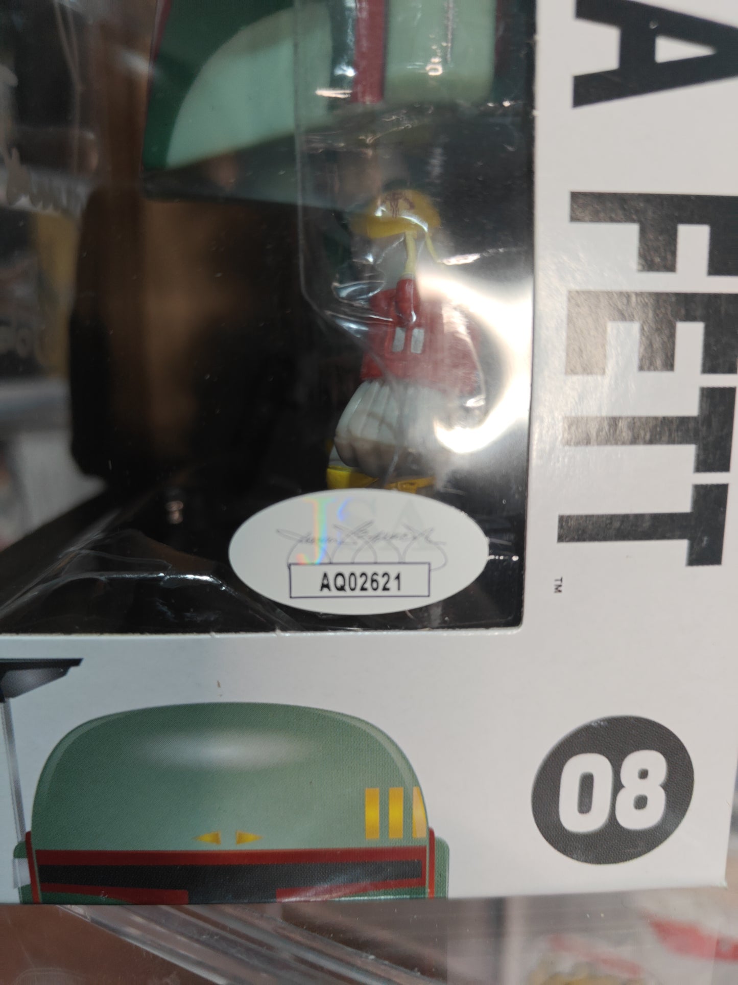Boba Fett Signed by Temeura Morrison 08