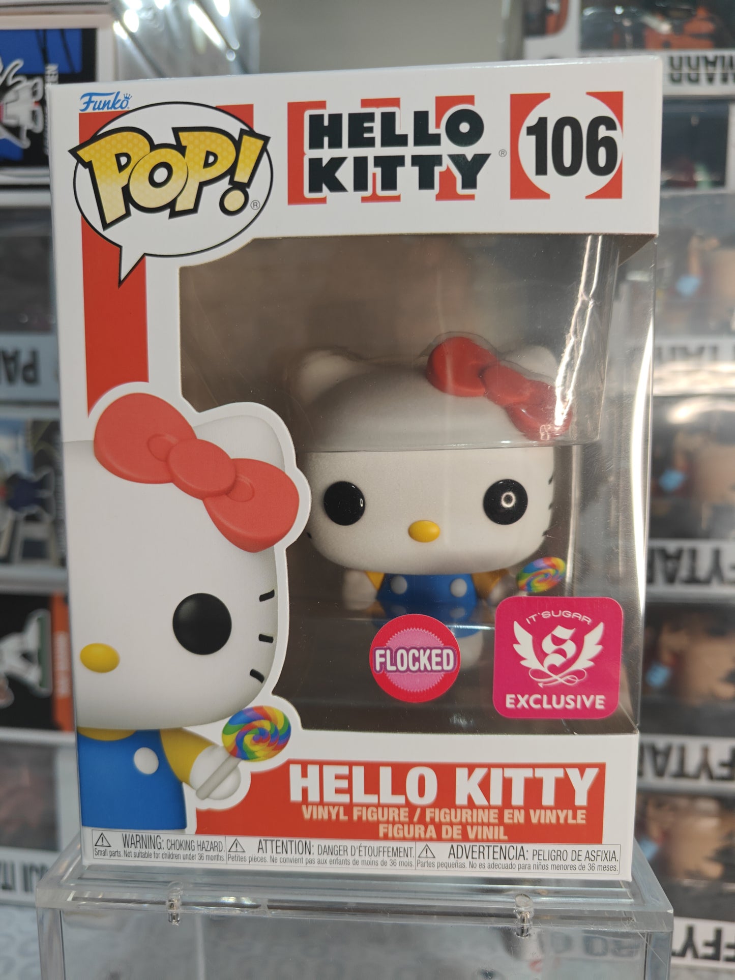 Hello Kitty Flocked 106