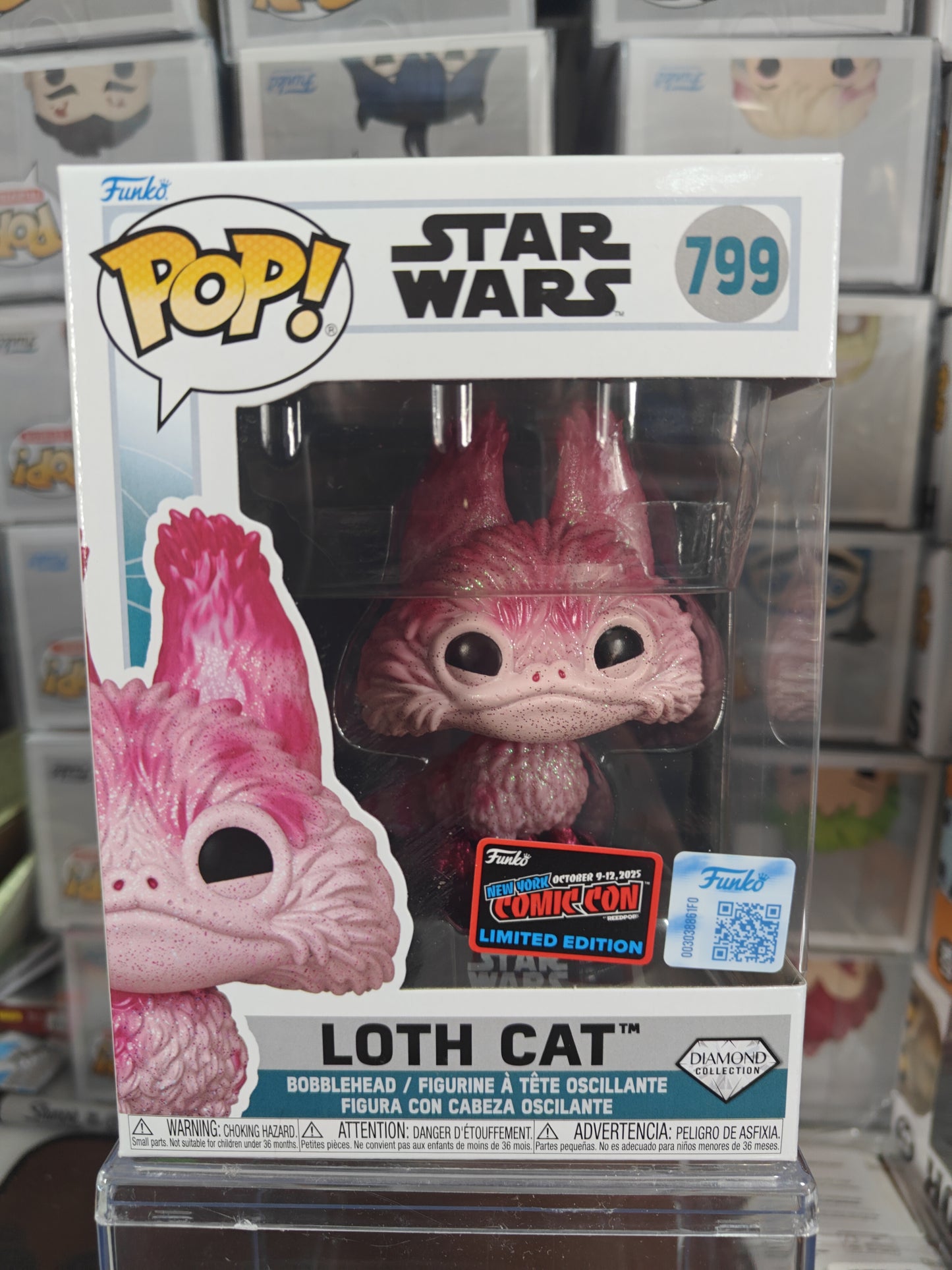 Loth Cat Diamond (NYCC Sticker 2025) 799