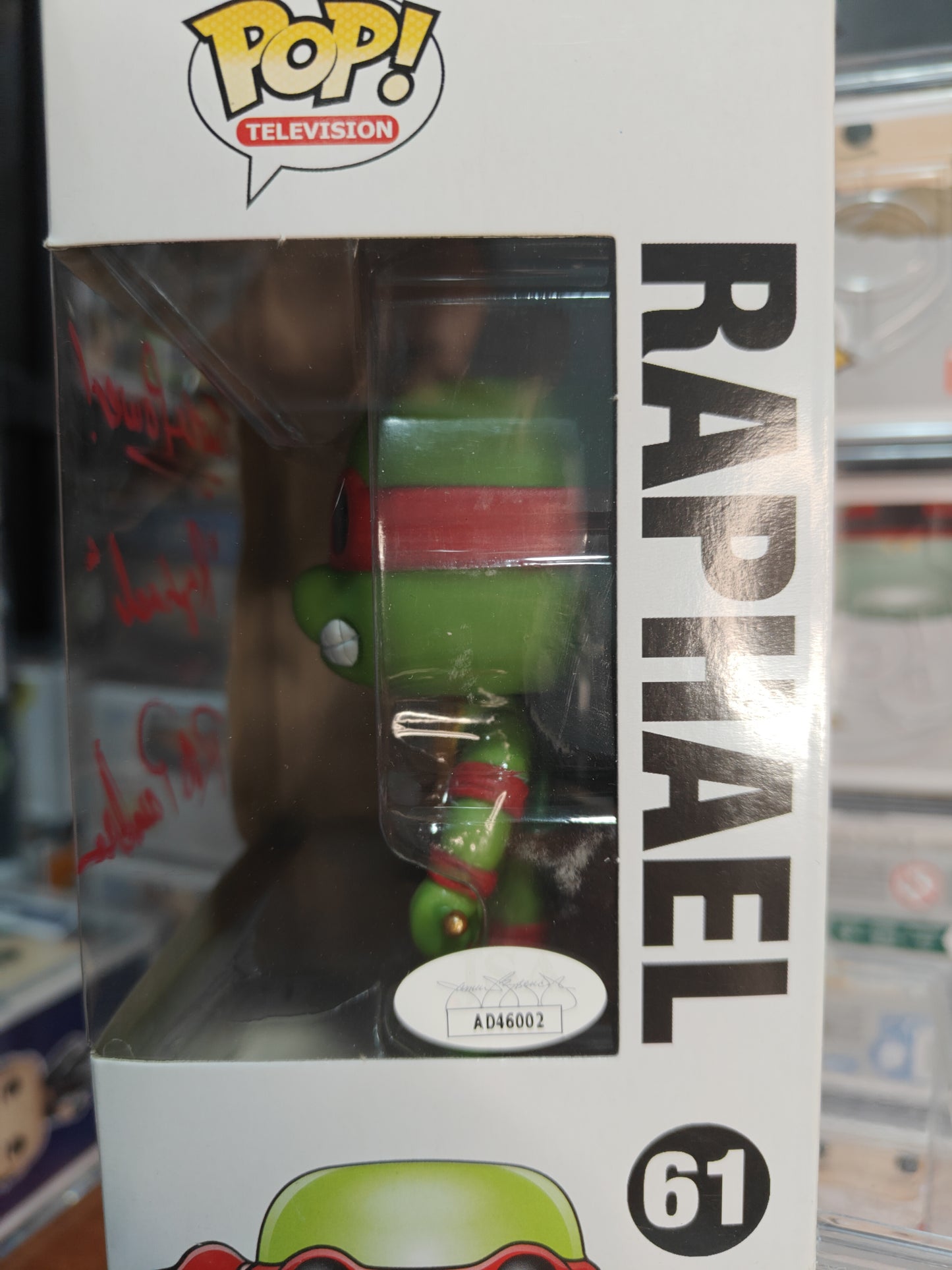 Raphael Signed by Rob Paulsen 61