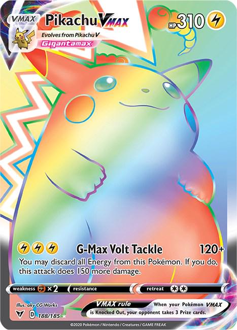 Pikachu Vmax #188