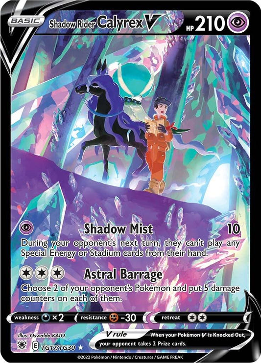 Shadow Rider Calyrex V #TG17
