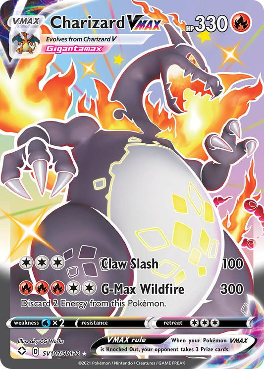 Charizard Vmax SV107