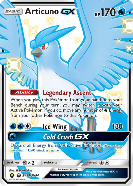 Articuno GX SV54