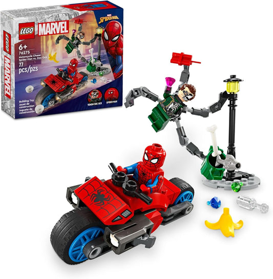 LEGO Marvel Motorcycle Chase: Spider-Man vs. Doc Ock