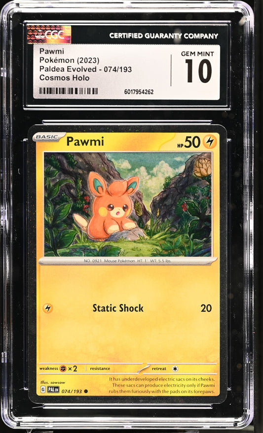Pawmi #74 CGC 10