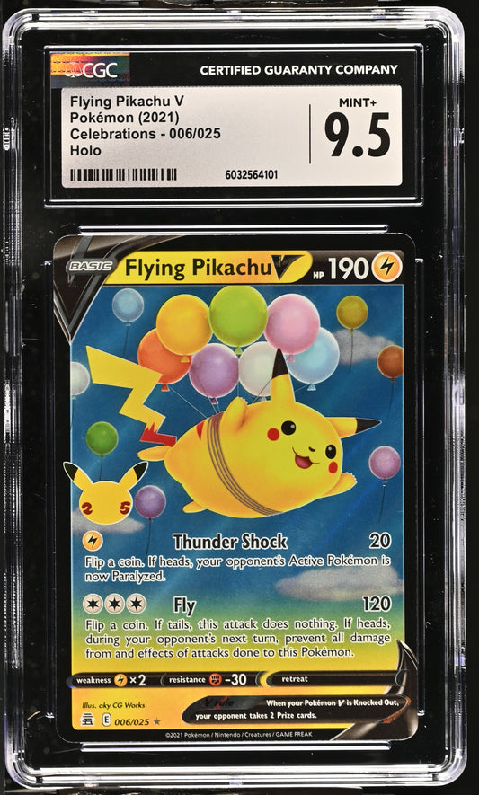 Flying Piakchu V #6 CGC 9.5