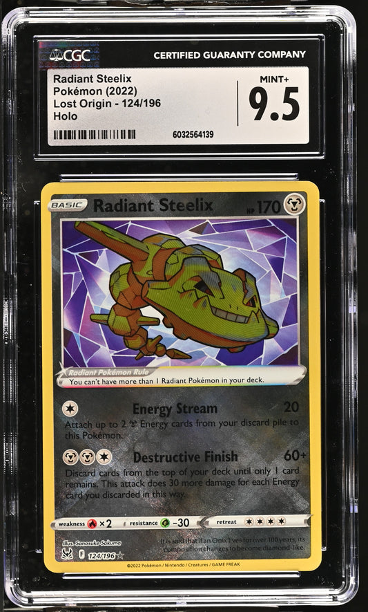Radiant Steelix #124 CGC 9.5