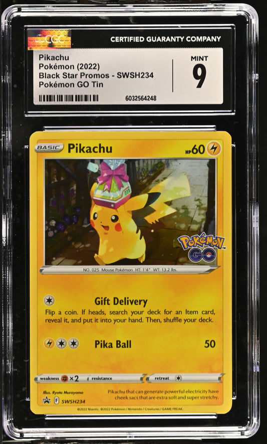 Pikachu SWSH234 CGC 9