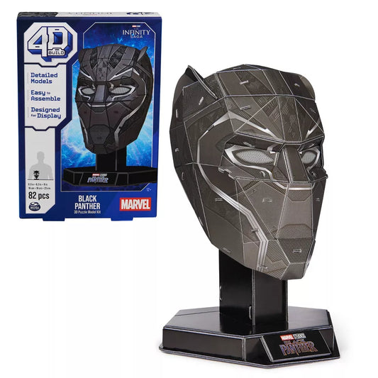 4D BUILD - Marvel Black Panther Model Kit Puzzle 82p