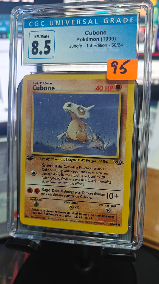 Cubone 1st Ed - CGC 8.5
