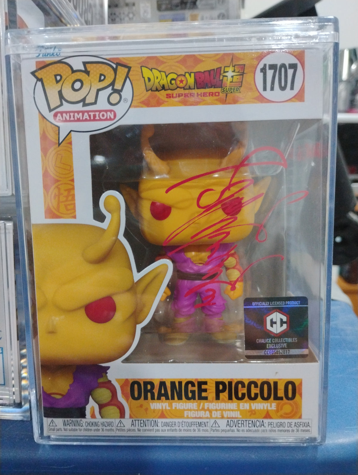 Orange Piccolo 1707 JVA Signed by Toshio Furukawa