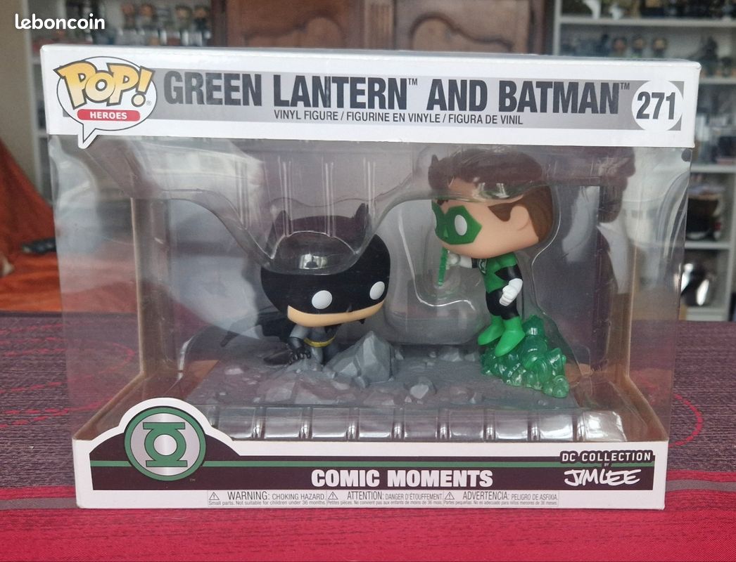 Green Lantern and Batman Comic Moment 271