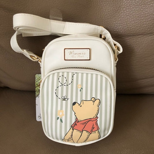 Disney Winnie The Pooh Primark Faux Leather Crossbody Bag Purse