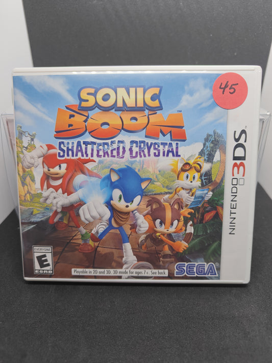 Sonic Boom Shattered Crystal