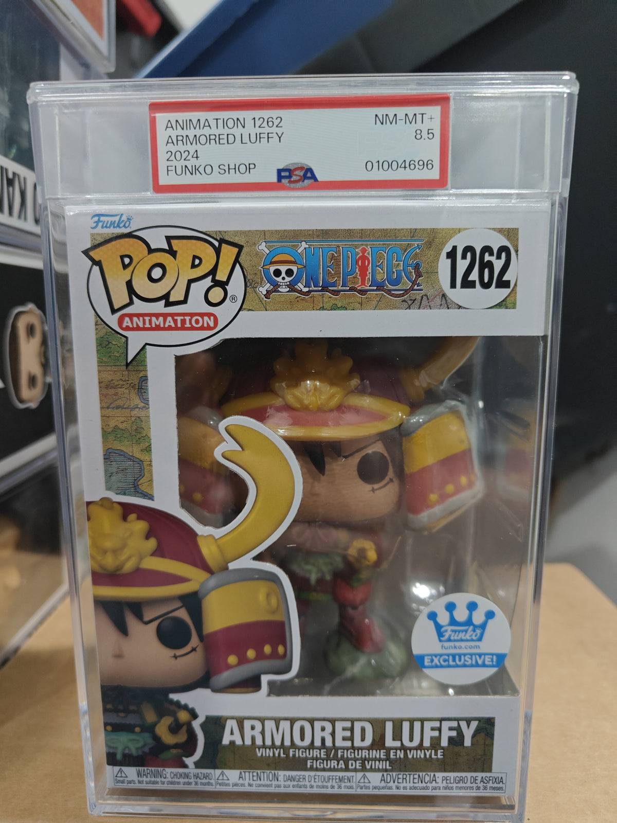 Armored Luffy 1262 PSA 8.5