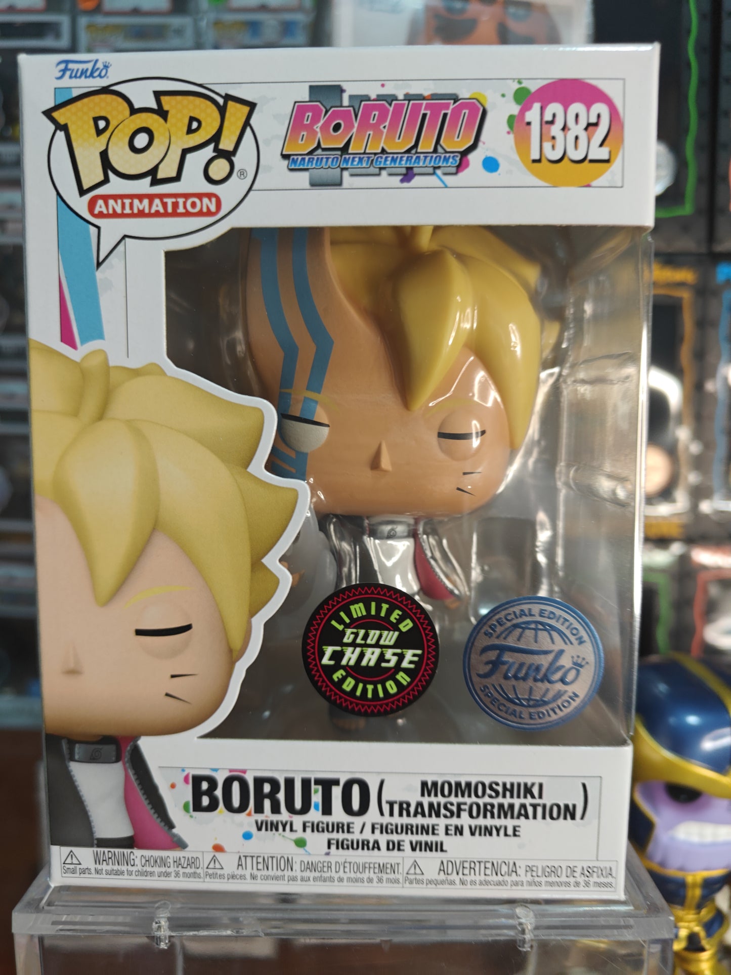 Boruto (Momoshiki Transformation) Glow Chase 1382