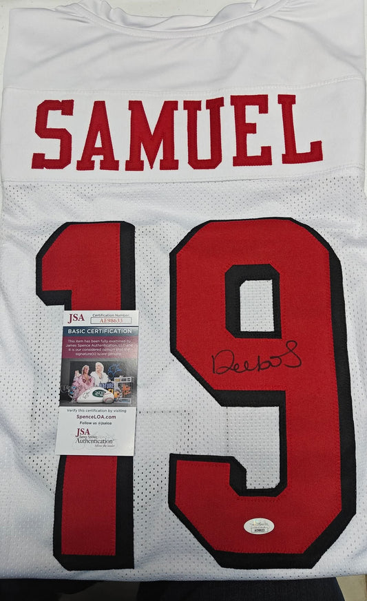 Deebo Samuel- Autographed San Francisco 49ers Authentic Jersey - JSA Certified