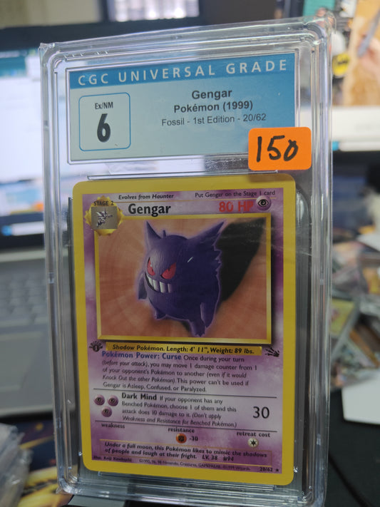 Gengar 1st Ed - CGC 6