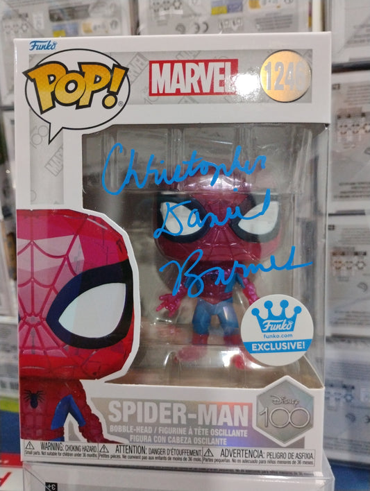 Spider-Man 1246 Signed by Christopher Daniel Barnes